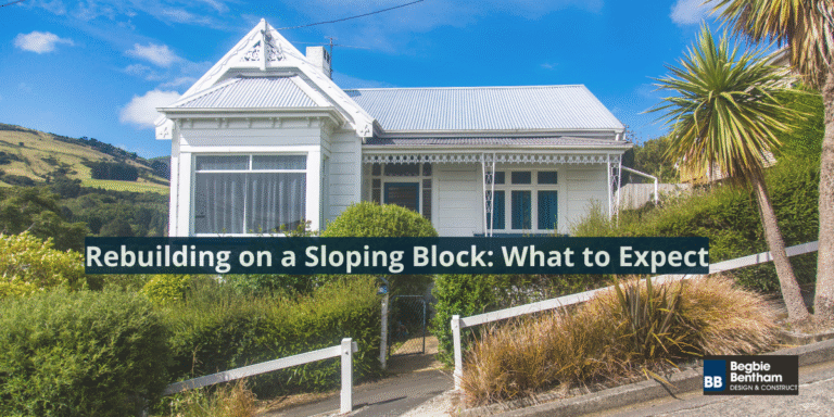 Rebuilding on a Sloping Block: What to Expect